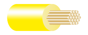 2.5mm sq. Yellow Tri-Rated 91.44mt