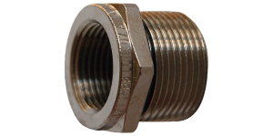 M25 to M20 Ex d / Ex e Reducer Brass