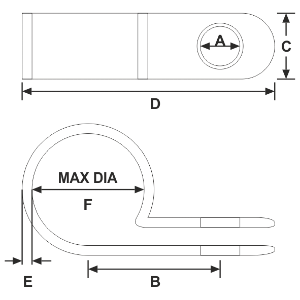 Nylon P-Clips SKU2