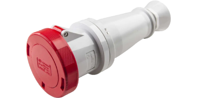 IP67 Coupler 63A 3P,N+E 415V Red