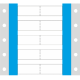 TMS-SCE 2 x 25mm white