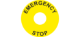 E/Stop SAV 90mm (30mm Hole) Yellow