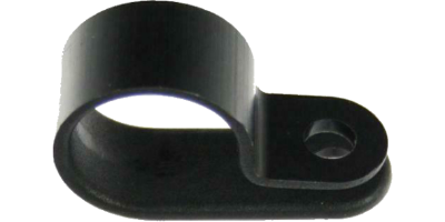 Nylon P-Clips SKU Black