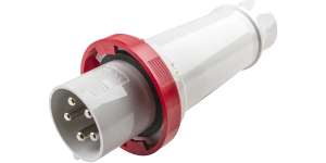 IP67 Plug 125A 3P,N+E 415V Red