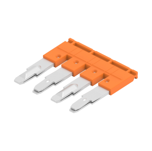 Screwless Jumper Bar 4P Orange JB10-4