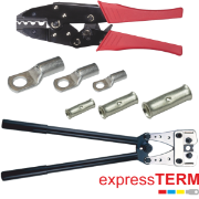 expressTERM Crimp Tools Copper Tube Terminals