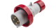 IP67 Plug 32A 3P+E 415V Red