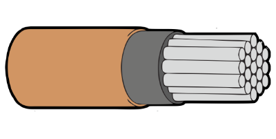 Type 44A Primary Wire 14AWG Brown