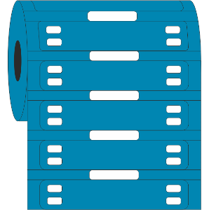 MD Cable Marker 15 x 55mm (1000pc) Blue