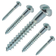 WSSR Slotted Round Head Woodscrew