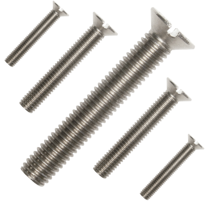 0606 A2 Slotted Countersunk Machine Screw