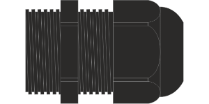 ECG Gland SKU Black