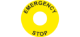 E/Stop SAV 60mm (22.5mm Hole) Yellow