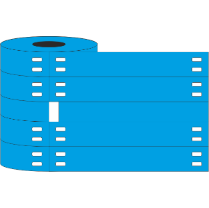 Cable marker 12x60mm (1000pc) Light Blue
