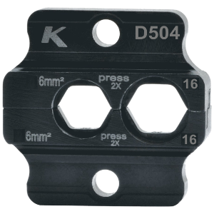 K50 Hex Die Set Copper Tube DIN 6-16mm²