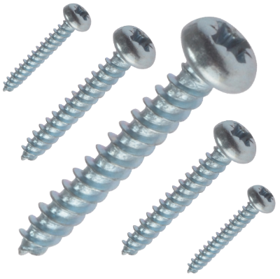 0104 Pozi Round Head Woodscrew