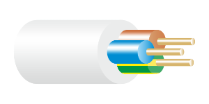 3183Y Cable White