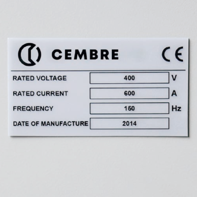 MG-VRT-A Panel Plates (Adhesive Backed)