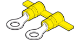 Reel Terminals Ring Yellow