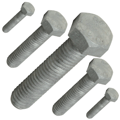 Galvanised Hexagon Setscrews