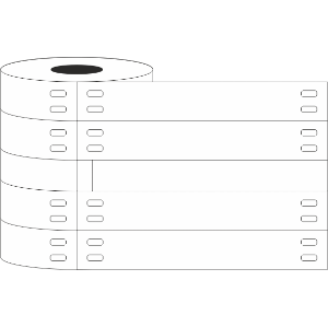 Cable marker 12x60mm (1000pcs) White