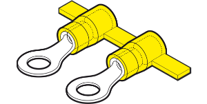 Reel Terminals Ring Yellow