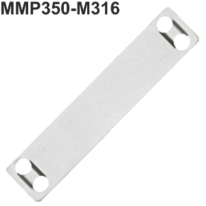 19x89mm SS316 Blank Tie-on Marker