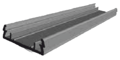 Legend Rail Hls 15x430mm Grey (25pcs)