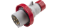 IP67 Plug 32A 3P,N+E 415V Red