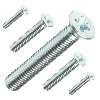 0612 A2 Pozi Countersunk Machine Screw