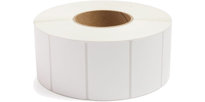White HT Polyester Labels 76.2 x 50.8mm