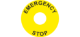 E/Stop SAV 90mm (30mm Hole) Yellow