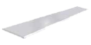 Rail Strip TAPW 9x650mm Clear (25pcs)