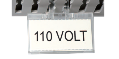 Label Holder 38 x 19mm