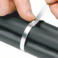 Panduit Uncoated SS Cable Ties Application