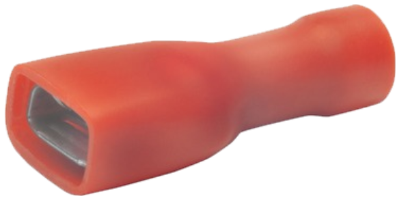 PVC Fully Insulated Term 6.3x0.8mm Red
