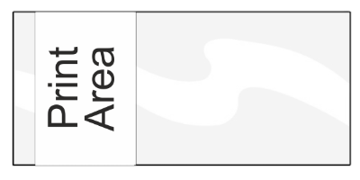Wraparound Label 15x23mm White (400pcs)