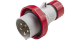 IP67 Plug 16A 3P,N+E 415V Red