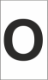 Z-Type Size 18 Letter " O " Wht Reel