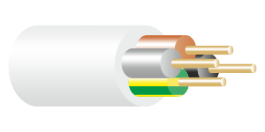 3184Y Cable White