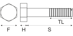 Z0317 Hex Bolt SKU2