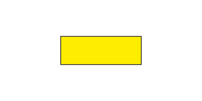 MG-TAPW Label 9x29mm Yellow (1500pcs)