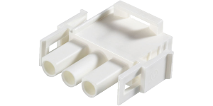 MATE-N-LOK Male Connector Housing 3 Way