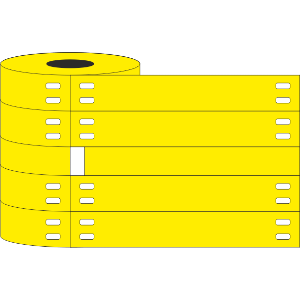 Cable marker 12x60mm (1000pcs) Yellow