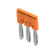 Screwless Jumper Bar 3P Orange JB8-3