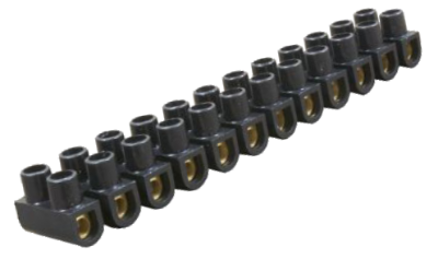 Connector strip black