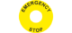 E/Stop SAV 60mm (22.5mm Hole) Yellow