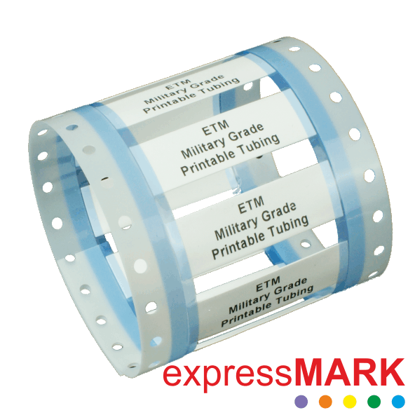 expressMARK ETM White 1x50mm Sleeves